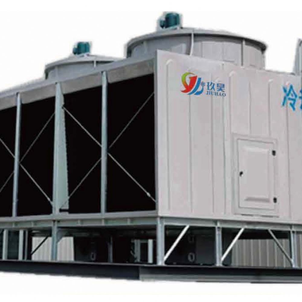 JHHT方形橫流開放式冷卻塔實(shí)物圖